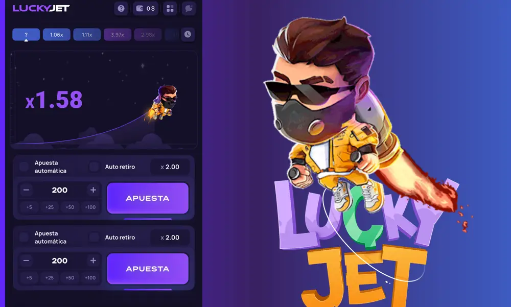 Juego móvil Lucky Jet